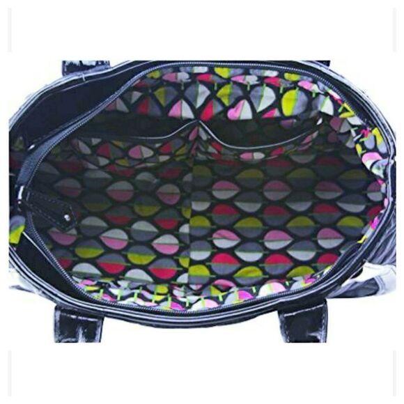 VERA BRADLEY Trimmed Trapeze Satchel - Picture 6 of 6